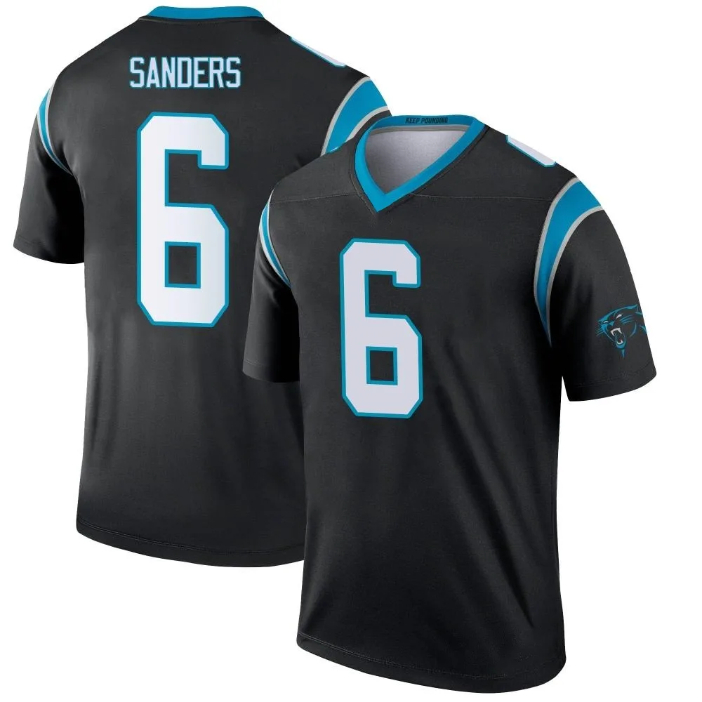 Youth Carolina Panthers Miles Sanders Nike Legend Black Jersey Youth Carolina Panthers Miles Sanders Nike Legend Black Jersey