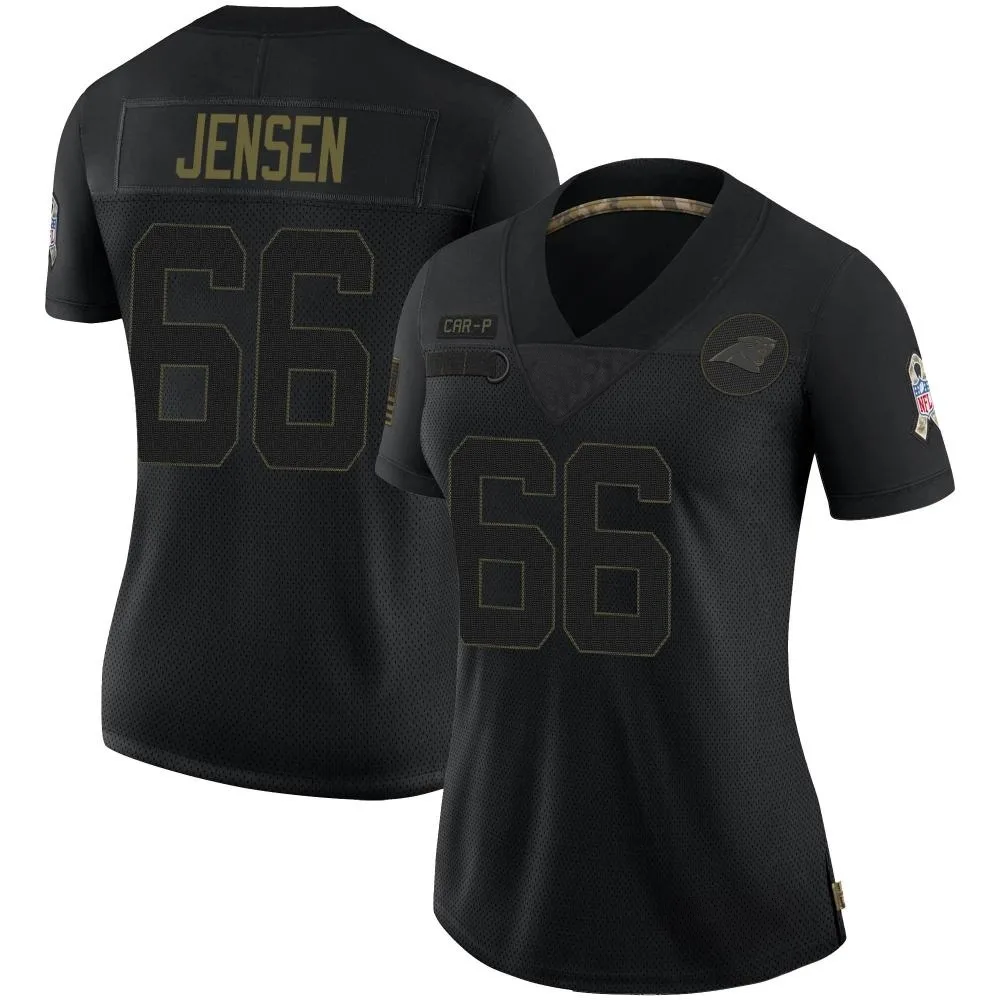 Women's Carolina Panthers Nash Jensen Nike 2020 Salute To Service Limited Black Jersey Women's Carolina Panthers Nash Jensen Nike 2020 Salute To Service Limited Black Jersey
