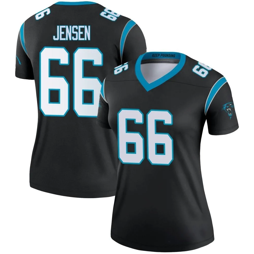 Women's Carolina Panthers Nash Jensen Nike Legend Black Jersey Women's Carolina Panthers Nash Jensen Nike Legend Black Jersey
