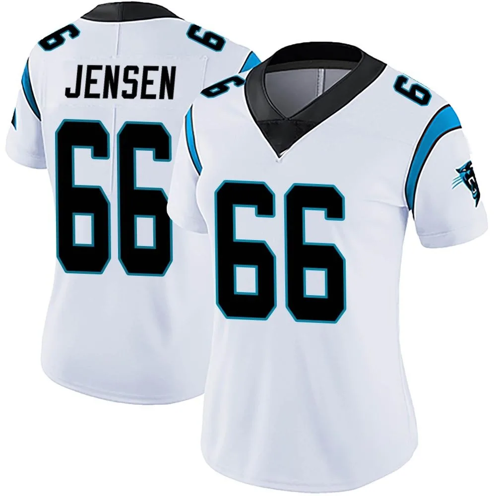 Women's Carolina Panthers Nash Jensen Nike Vapor Untouchable Limited White Jersey Women's Carolina Panthers Nash Jensen Nike Vapor Untouchable Limited White Jersey