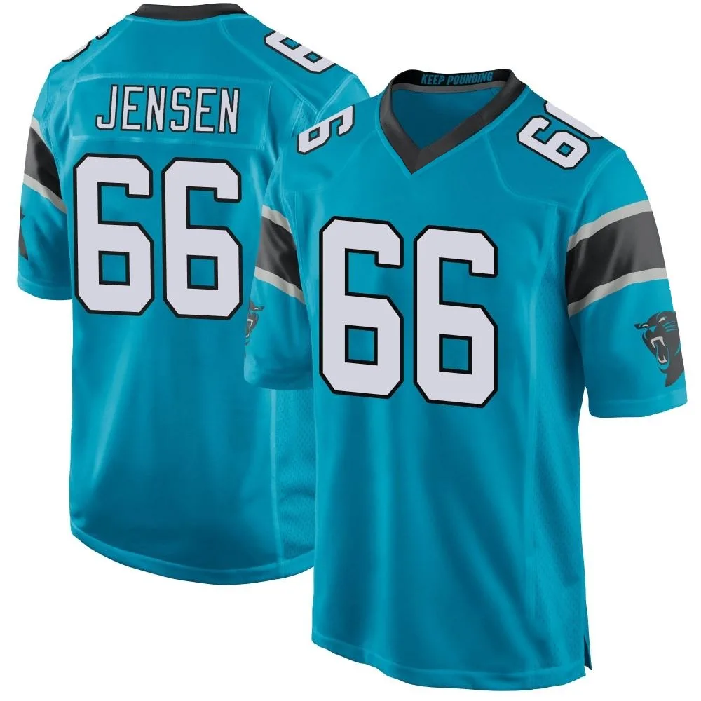 Youth Carolina Panthers Nash Jensen Nike Alternate Game Blue Jersey Youth Carolina Panthers Nash Jensen Nike Alternate Game Blue Jersey