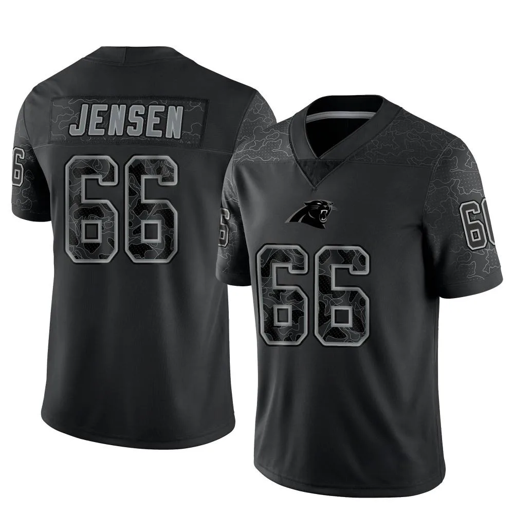 Youth Carolina Panthers Nash Jensen Nike Reflective Limited Black Jersey Youth Carolina Panthers Nash Jensen Nike Reflective Limited Black Jersey