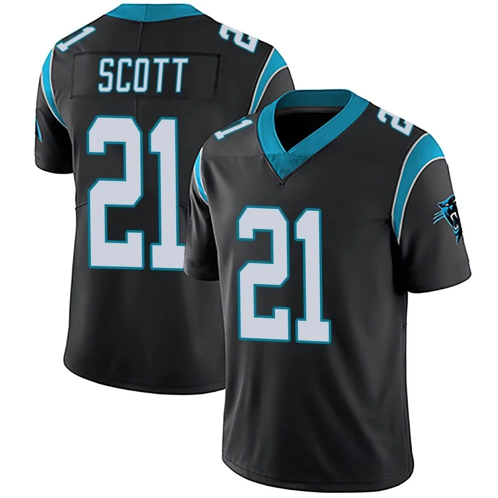 Men's Carolina Panthers Nick Scott Nike Team Color Vapor Untouchable Limited Black Jersey Men's Carolina Panthers Nick Scott Nike Team Color Vapor Untouchable Limited Black Jersey