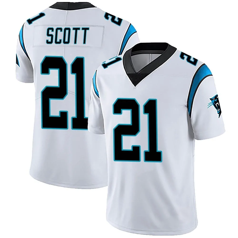 Men's Carolina Panthers Nick Scott Nike Vapor Untouchable Limited White Jersey Men's Carolina Panthers Nick Scott Nike Vapor Untouchable Limited White Jersey