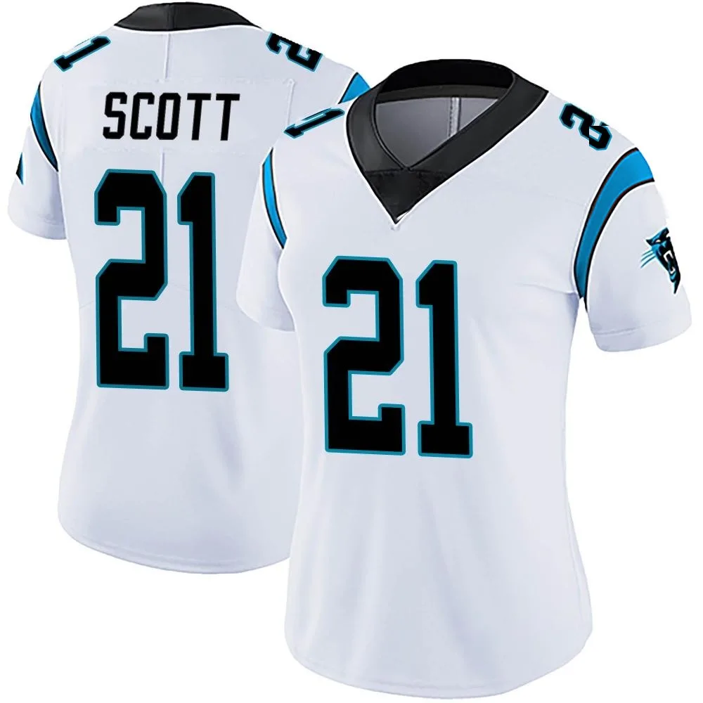 Women's Carolina Panthers Nick Scott Nike Vapor Untouchable Limited White Jersey Women's Carolina Panthers Nick Scott Nike Vapor Untouchable Limited White Jersey