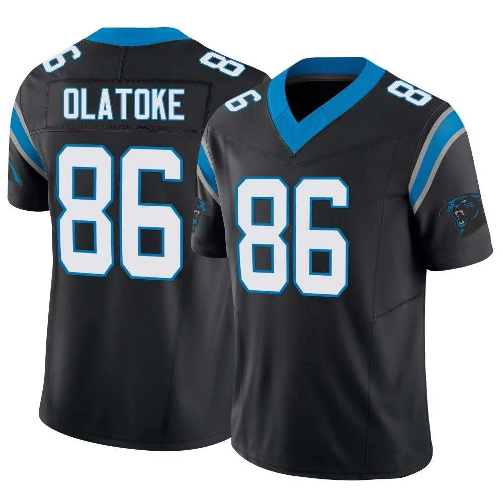 Men's Carolina Panthers Praise Olatoke Nike Vapor F.U.S.E. Limited Black Jersey Men's Carolina Panthers Praise Olatoke Nike Vapor F.U.S.E. Limited Black Jersey