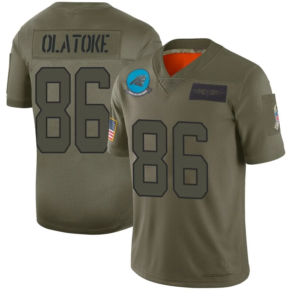 Youth Carolina Panthers Praise Olatoke Nike 2019 Salute to Service Limited Camo Jersey Youth Carolina Panthers Praise Olatoke Nike 2019 Salute to Service Limited Camo Jersey