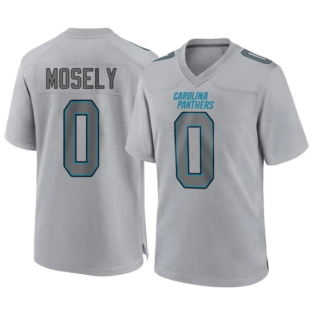 Men's Carolina Panthers Quandre Mosely Nike Atmosphere Fashion Game Gray Jersey Men's Carolina Panthers Quandre Mosely Nike Atmosphere Fashion Game Gray Jersey