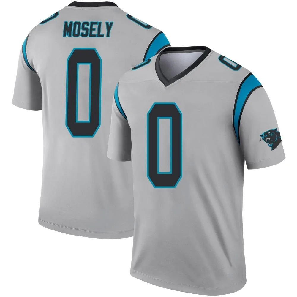 Men's Carolina Panthers Quandre Mosely Nike Inverted Silver Legend Jersey Men's Carolina Panthers Quandre Mosely Nike Inverted Silver Legend Jersey