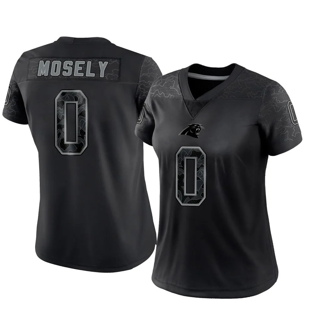 Women's Carolina Panthers Quandre Mosely Nike Reflective Limited Black Jersey Women's Carolina Panthers Quandre Mosely Nike Reflective Limited Black Jersey