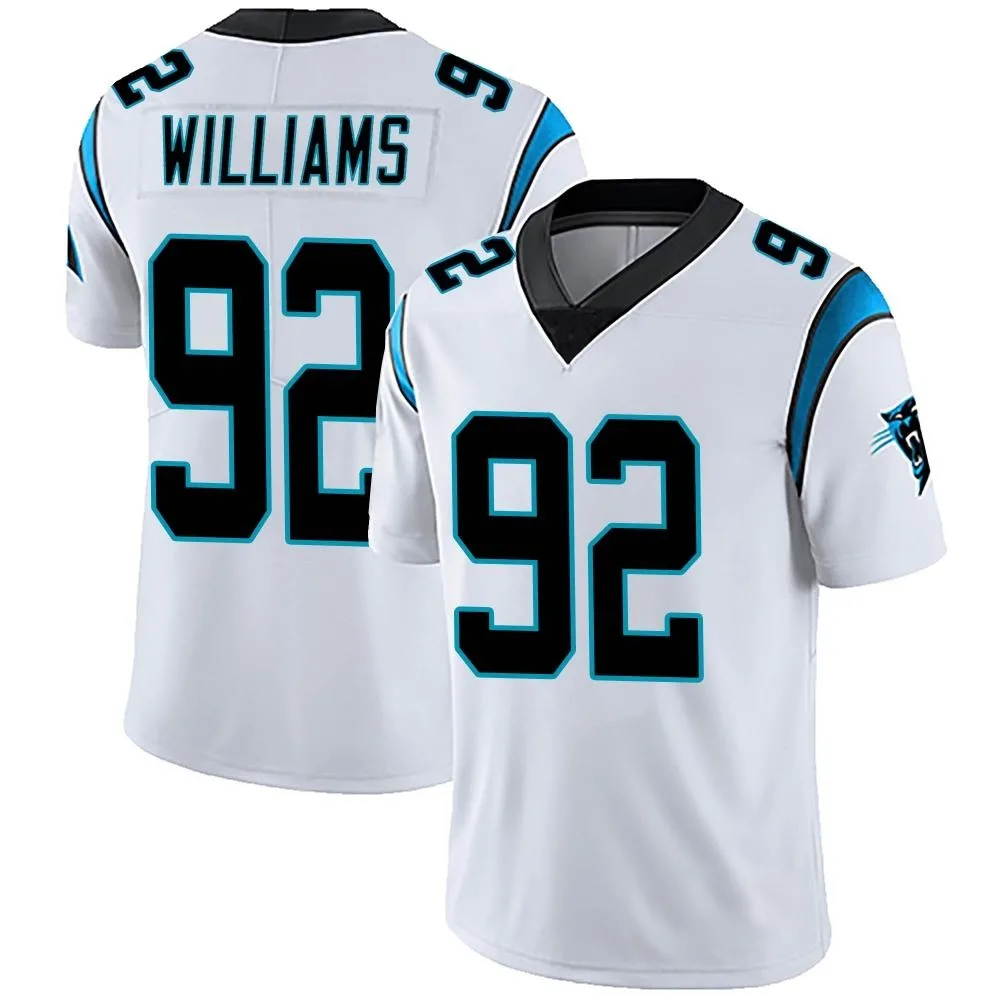 Youth Carolina Panthers Raequan Williams Nike Vapor Untouchable Limited White Jersey Youth Carolina Panthers Raequan Williams Nike Vapor Untouchable Limited White Jersey