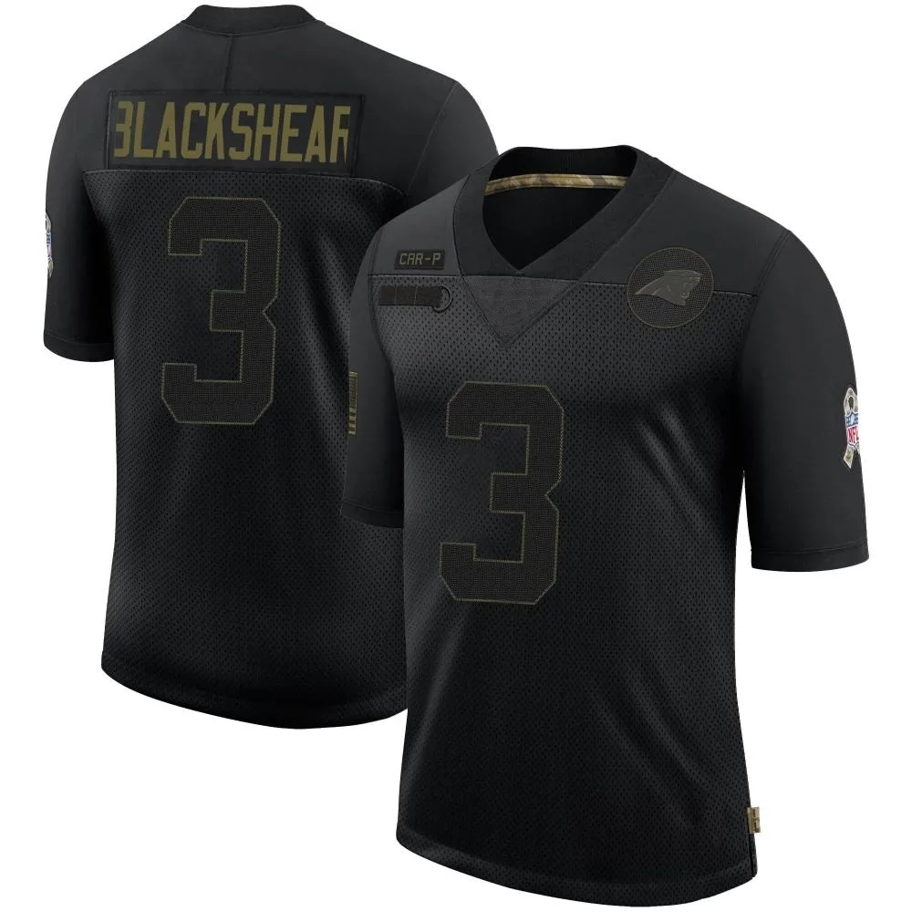 Men's Carolina Panthers Raheem Blackshear Nike 2020 Salute To Service Limited Black Jersey Men's Carolina Panthers Raheem Blackshear Nike 2020 Salute To Service Limited Black Jersey