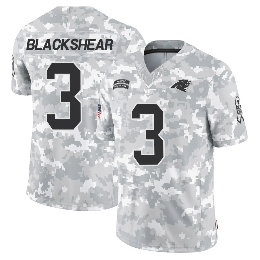 Youth Carolina Panthers Raheem Blackshear Nike 2024 Salute to Service Limited Arctic Camo Jersey Youth Carolina Panthers Raheem Blackshear Nike 2024 Salute to Service Limited Arctic Camo Jersey