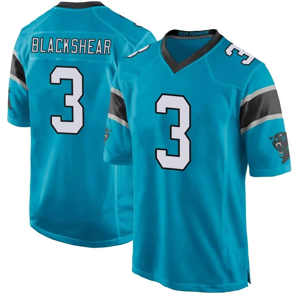 Youth Carolina Panthers Raheem Blackshear Nike Alternate Game Blue Jersey Youth Carolina Panthers Raheem Blackshear Nike Alternate Game Blue Jersey