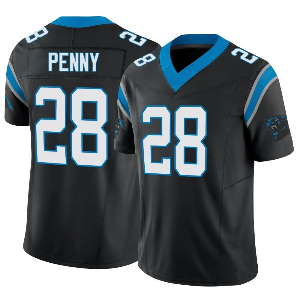 Men's Carolina Panthers Rashaad Penny Nike Vapor F.U.S.E. Limited Black Jersey Men's Carolina Panthers Rashaad Penny Nike Vapor F.U.S.E. Limited Black Jersey