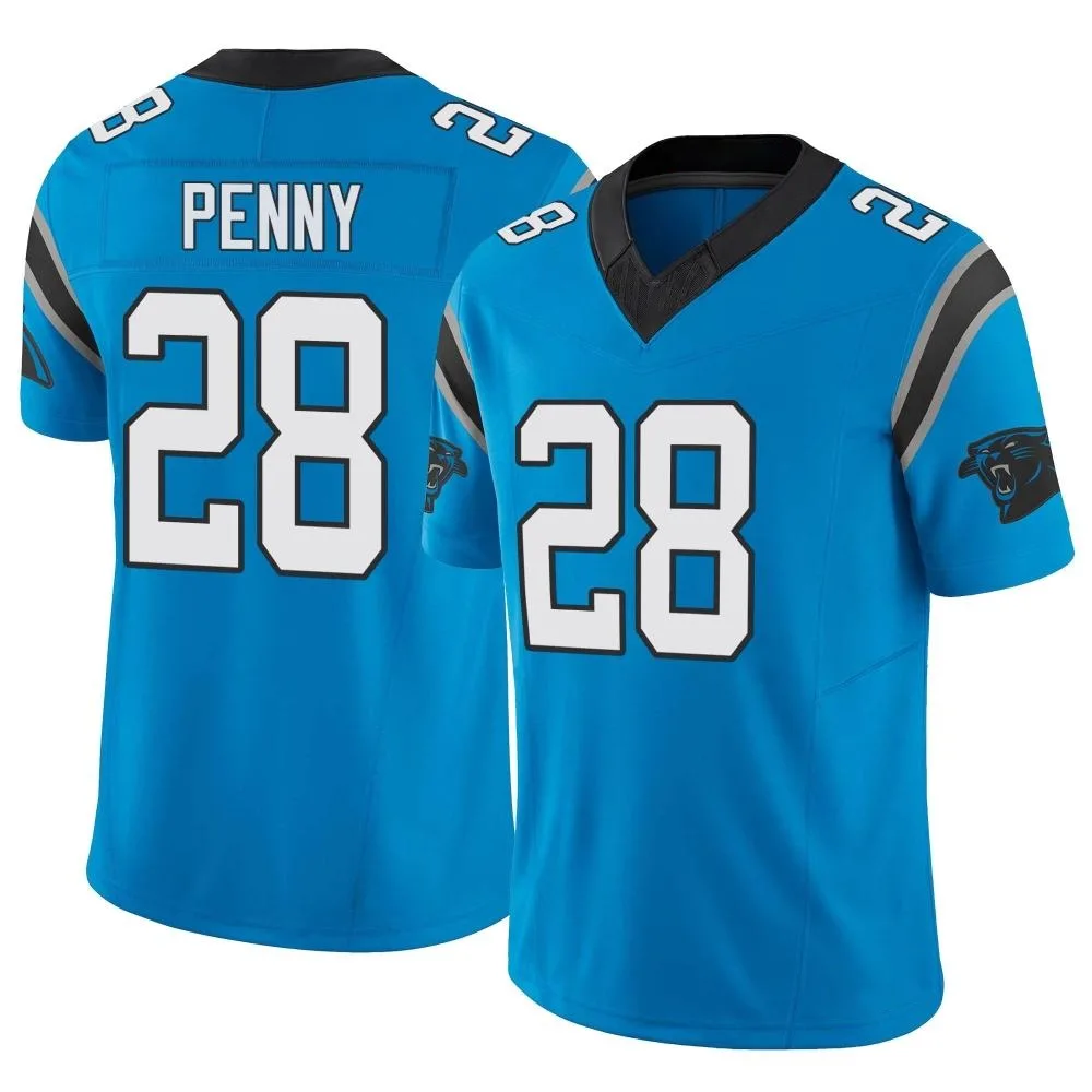 Men's Carolina Panthers Rashaad Penny Nike Vapor F.U.S.E. Limited Blue Jersey Men's Carolina Panthers Rashaad Penny Nike Vapor F.U.S.E. Limited Blue Jersey