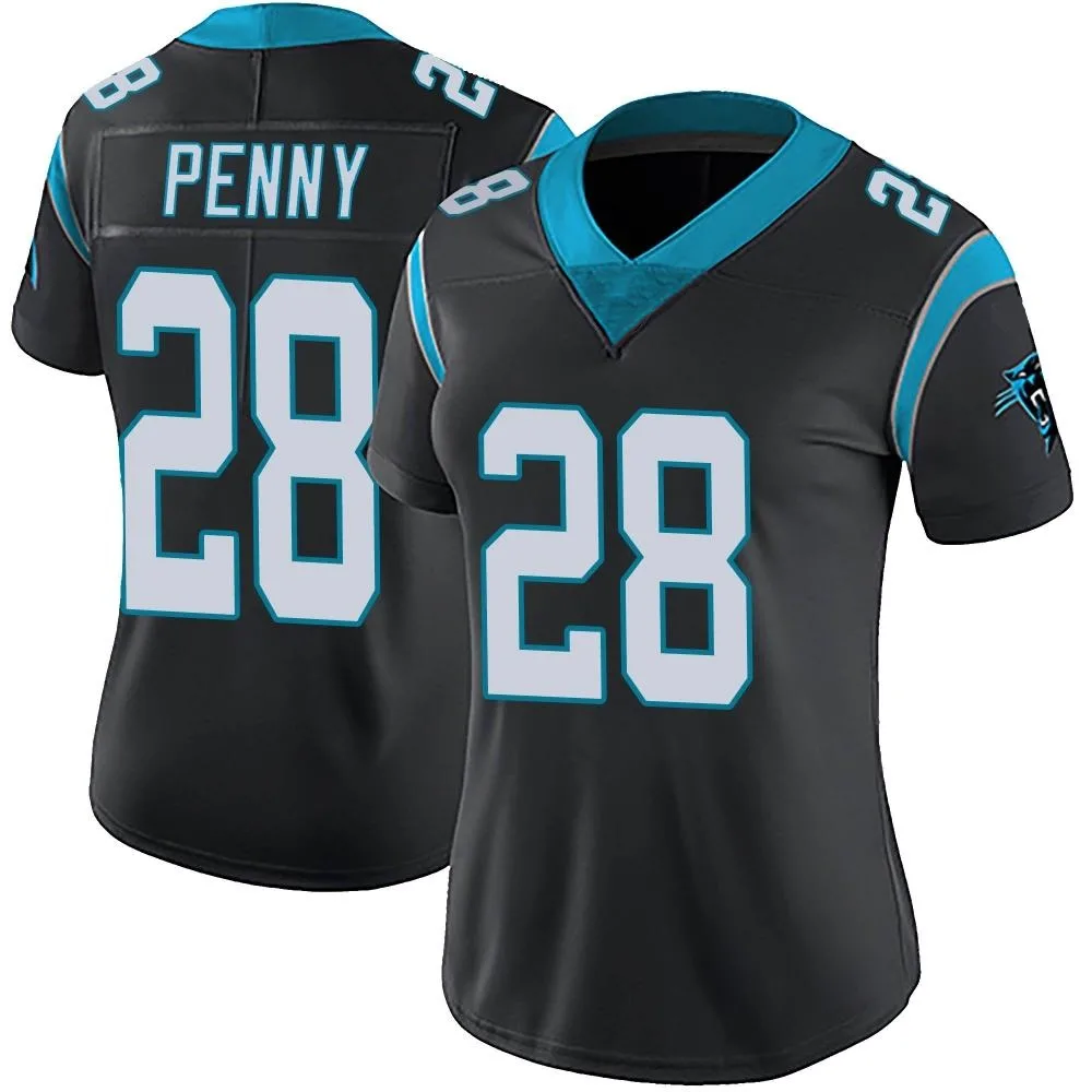 Women's Carolina Panthers Rashaad Penny Nike Team Color Vapor Untouchable Limited Black Jersey Women's Carolina Panthers Rashaad Penny Nike Team Color Vapor Untouchable Limited Black Jersey