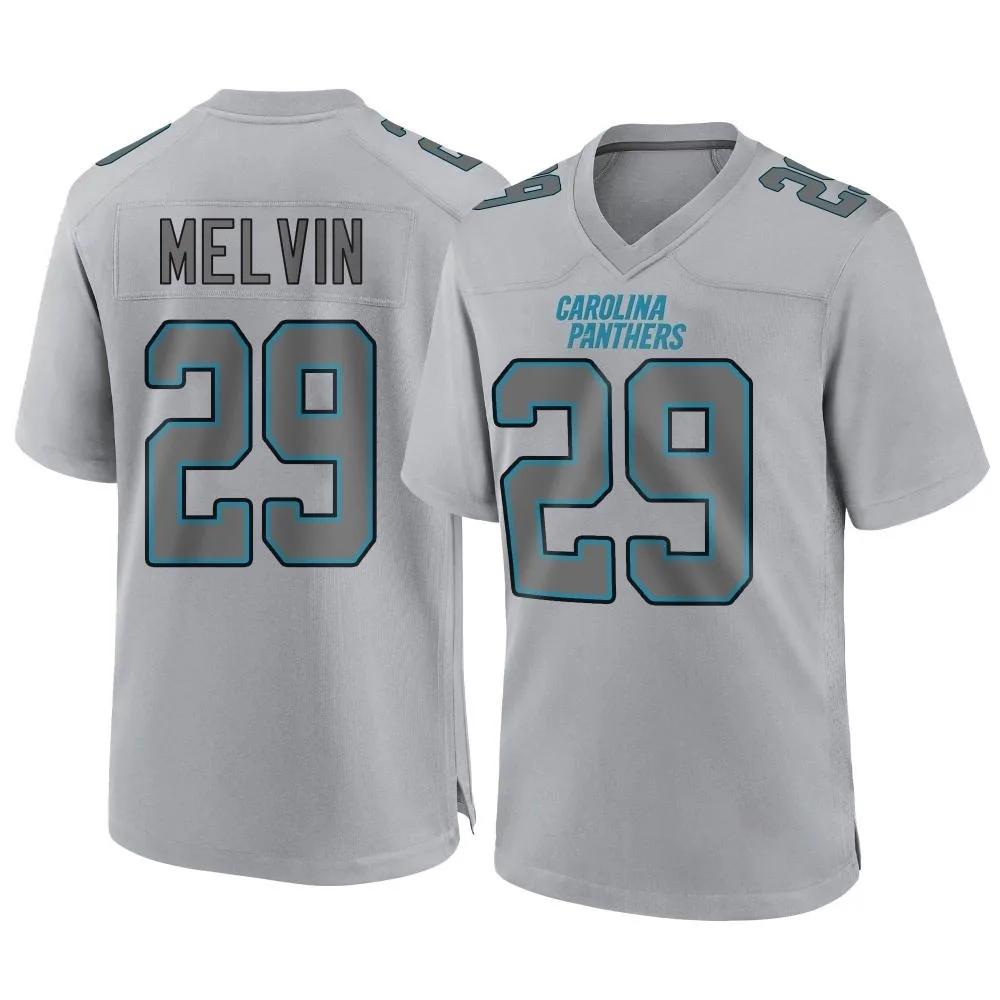Men's Carolina Panthers Rashaan Melvin Nike Atmosphere Fashion Game Gray Jersey Men's Carolina Panthers Rashaan Melvin Nike Atmosphere Fashion Game Gray Jersey