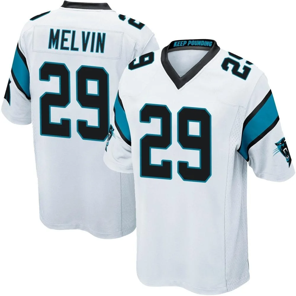 Youth Carolina Panthers Rashaan Melvin Nike Game White Jersey Youth Carolina Panthers Rashaan Melvin Nike Game White Jersey