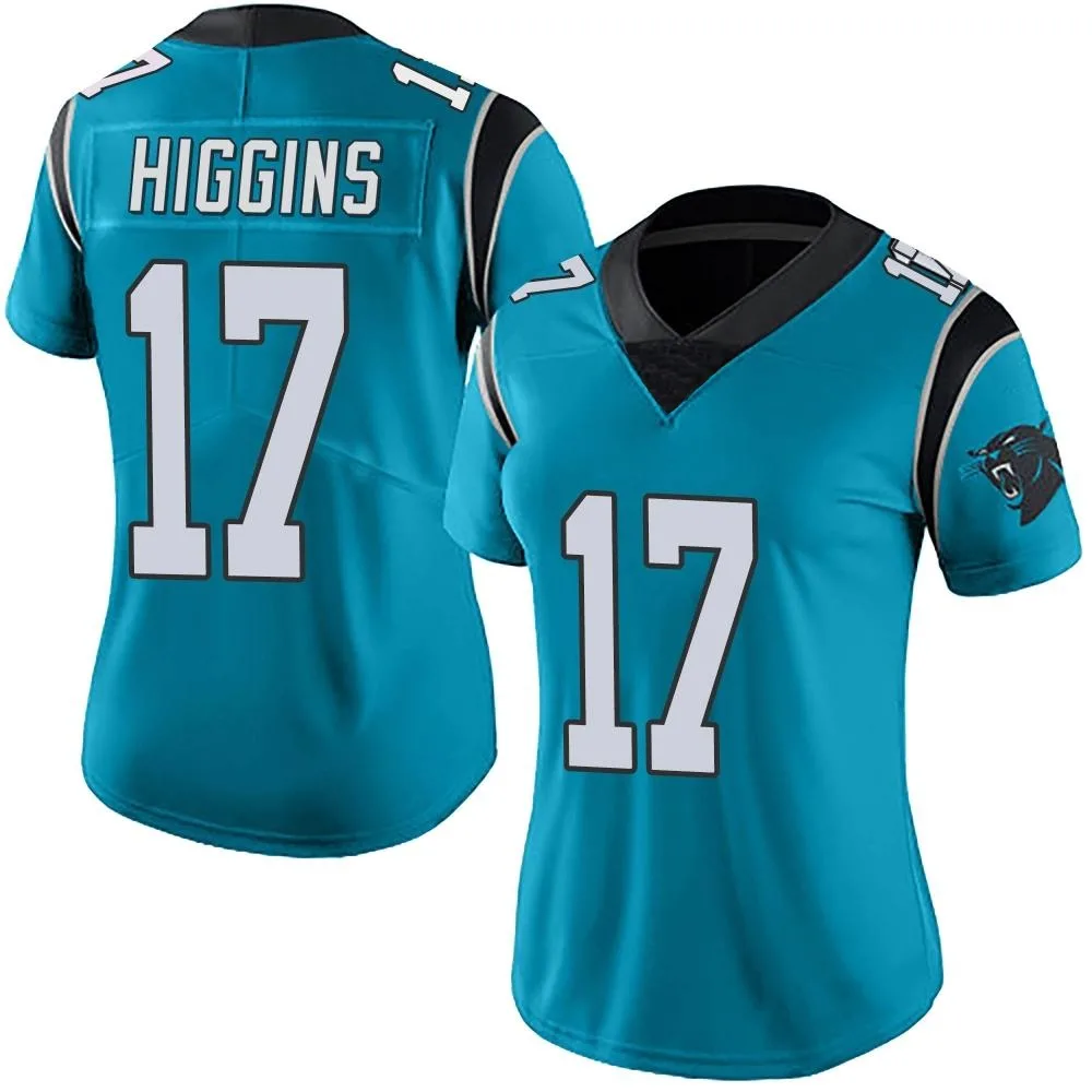 Women's Carolina Panthers Rashard Higgins Nike Alternate Vapor Untouchable Limited Blue Jersey Women's Carolina Panthers Rashard Higgins Nike Alternate Vapor Untouchable Limited Blue Jersey