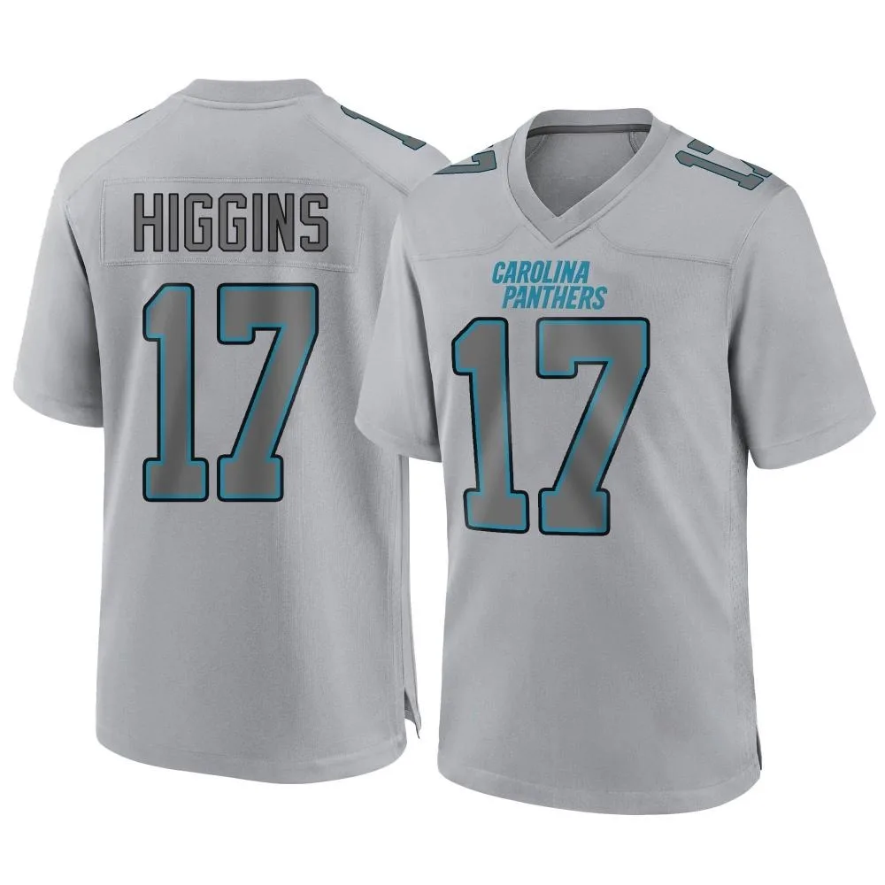 Youth Carolina Panthers Rashard Higgins Nike Atmosphere Fashion Game Gray Jersey Youth Carolina Panthers Rashard Higgins Nike Atmosphere Fashion Game Gray Jersey