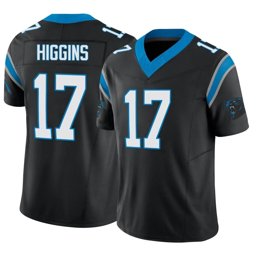 Youth Carolina Panthers Rashard Higgins Nike Vapor F.U.S.E. Limited Black Jersey Youth Carolina Panthers Rashard Higgins Nike Vapor F.U.S.E. Limited Black Jersey