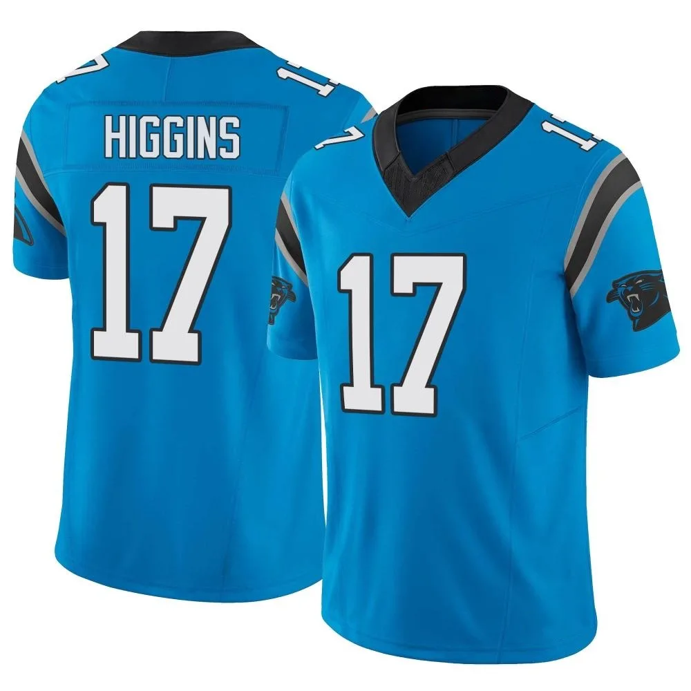 Youth Carolina Panthers Rashard Higgins Nike Vapor F.U.S.E. Limited Blue Jersey Youth Carolina Panthers Rashard Higgins Nike Vapor F.U.S.E. Limited Blue Jersey