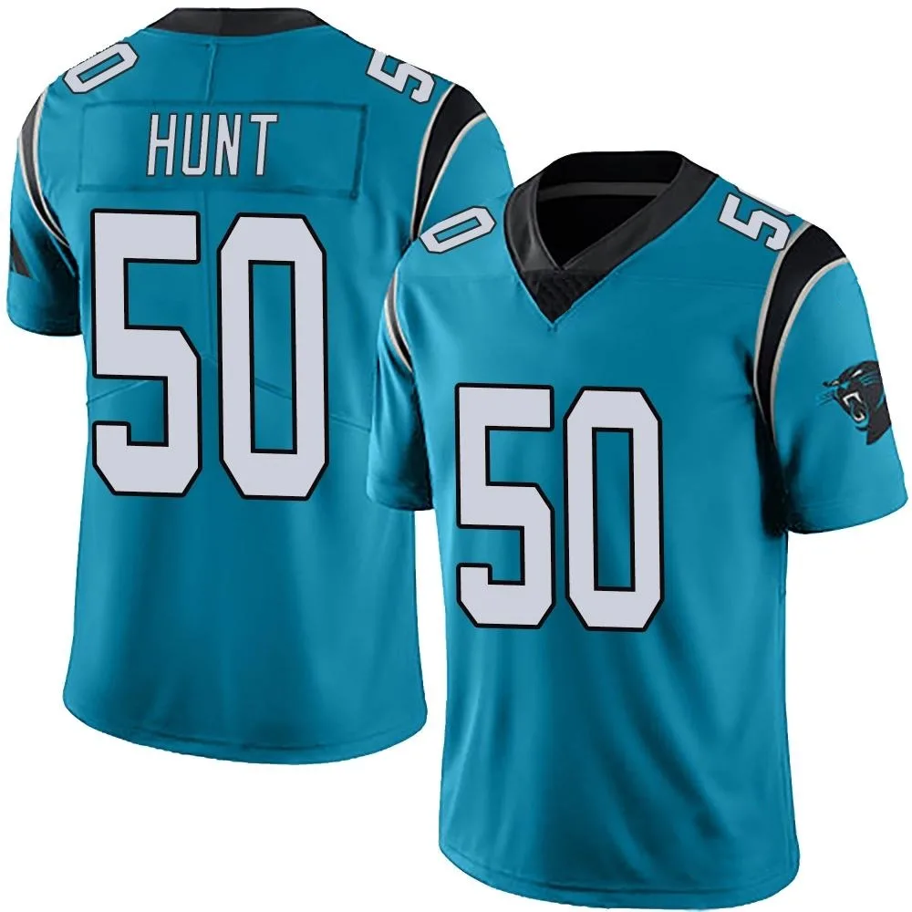 Youth Carolina Panthers Robert Hunt Nike Alternate Vapor Untouchable Limited Blue Jersey Youth Carolina Panthers Robert Hunt Nike Alternate Vapor Untouchable Limited Blue Jersey