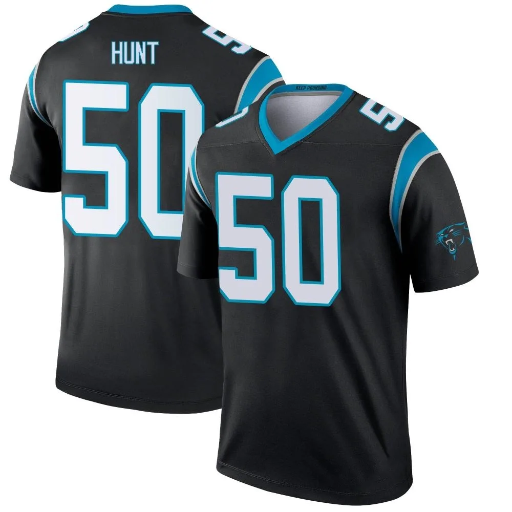 Youth Carolina Panthers Robert Hunt Nike Legend Black Jersey Youth Carolina Panthers Robert Hunt Nike Legend Black Jersey