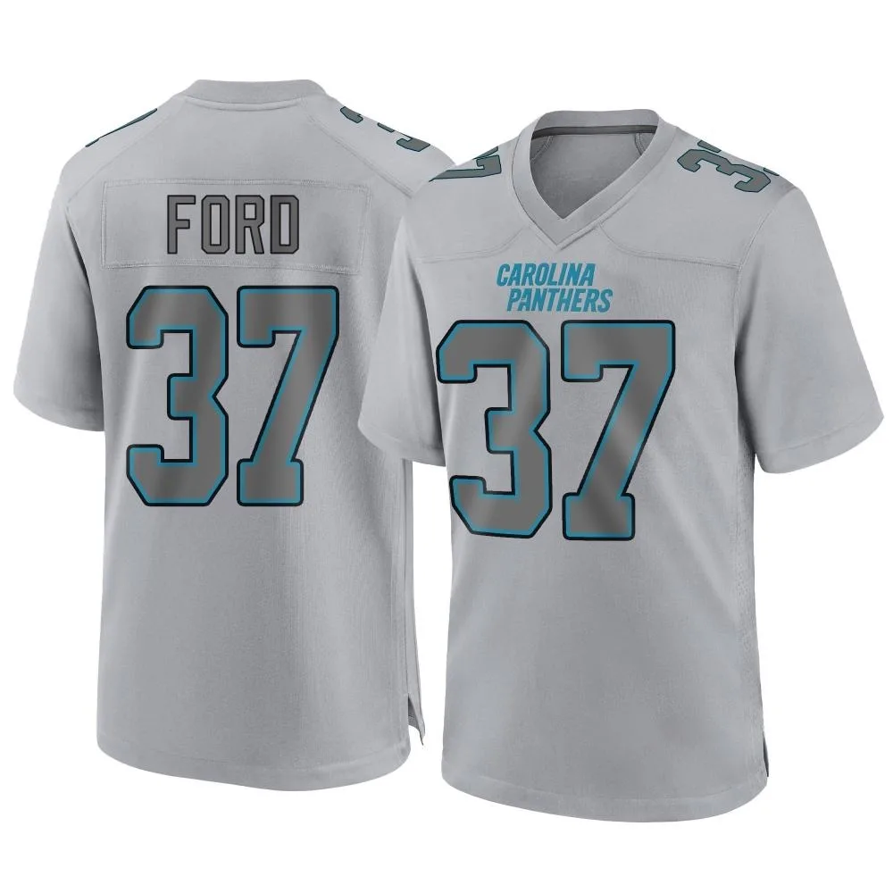 Men's Carolina Panthers Rudy Ford Nike Atmosphere Fashion Game Gray Jersey Men's Carolina Panthers Rudy Ford Nike Atmosphere Fashion Game Gray Jersey
