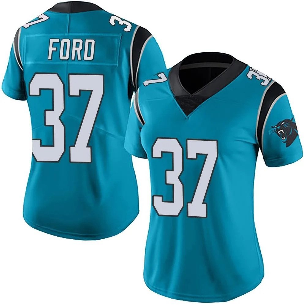 Women's Carolina Panthers Rudy Ford Nike Alternate Vapor Untouchable Limited Blue Jersey Women's Carolina Panthers Rudy Ford Nike Alternate Vapor Untouchable Limited Blue Jersey