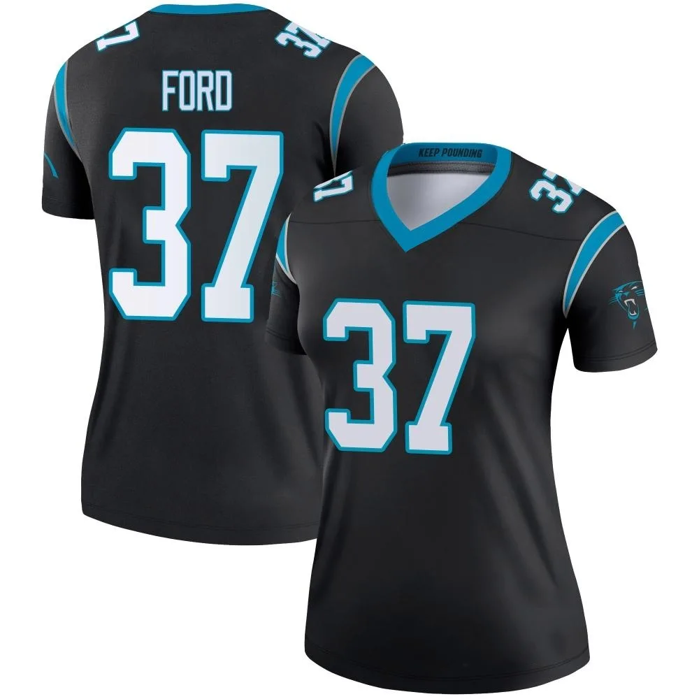 Women's Carolina Panthers Rudy Ford Nike Legend Black Jersey Women's Carolina Panthers Rudy Ford Nike Legend Black Jersey