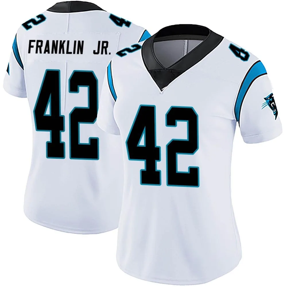 Women's Carolina Panthers Sam Franklin Jr. Nike Vapor Untouchable Limited White Jersey Women's Carolina Panthers Sam Franklin Jr. Nike Vapor Untouchable Limited White Jersey