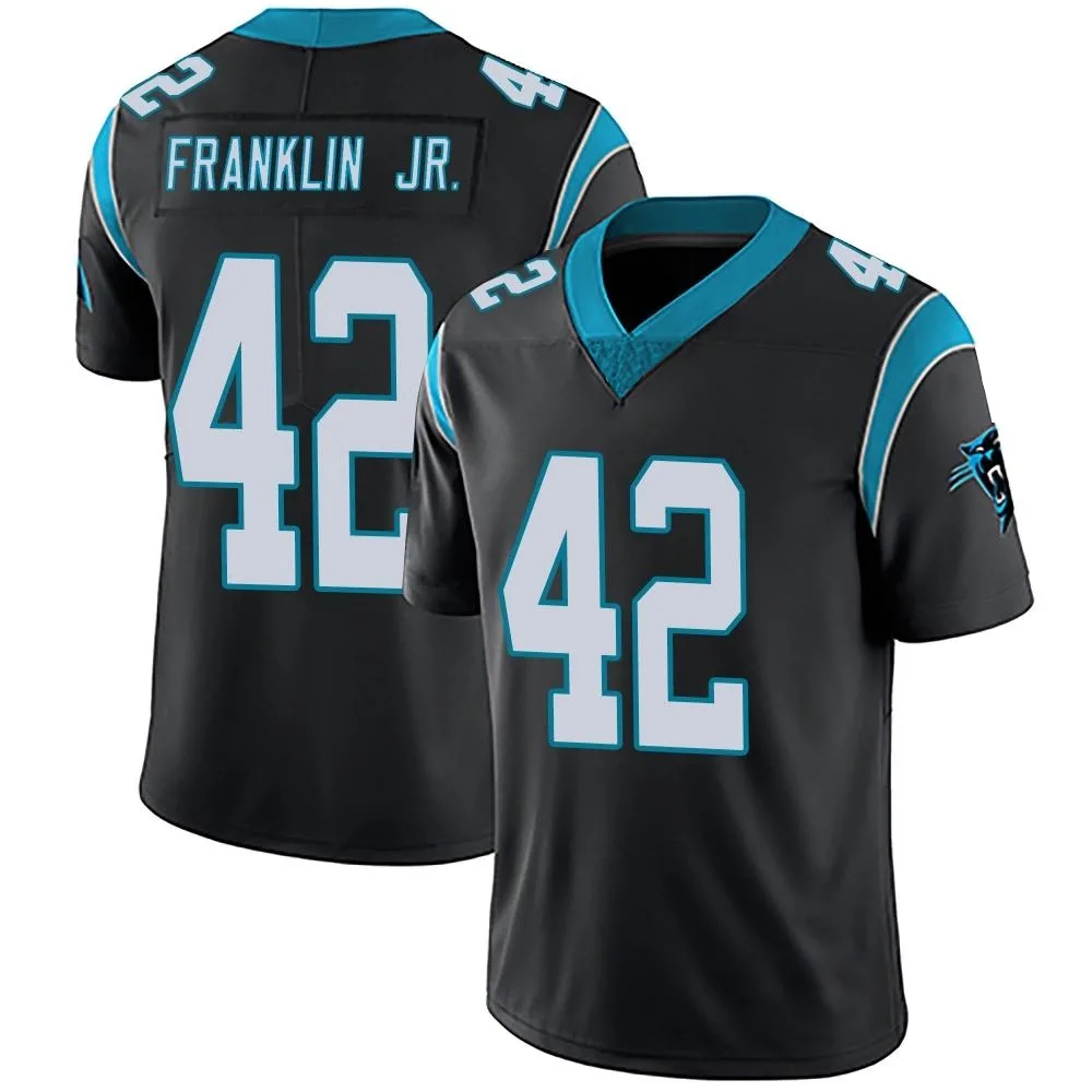 Youth Carolina Panthers Sam Franklin Jr. Nike Team Color Vapor Untouchable Limited Black Jersey Youth Carolina Panthers Sam Franklin Jr. Nike Team Color Vapor Untouchable Limited Black Jersey