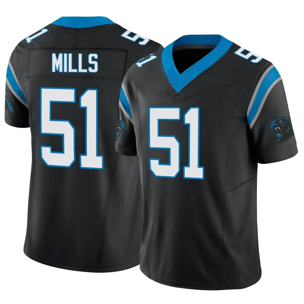 Youth Carolina Panthers Sam Mills Nike Vapor F.U.S.E. Limited Black Jersey Youth Carolina Panthers Sam Mills Nike Vapor F.U.S.E. Limited Black Jersey