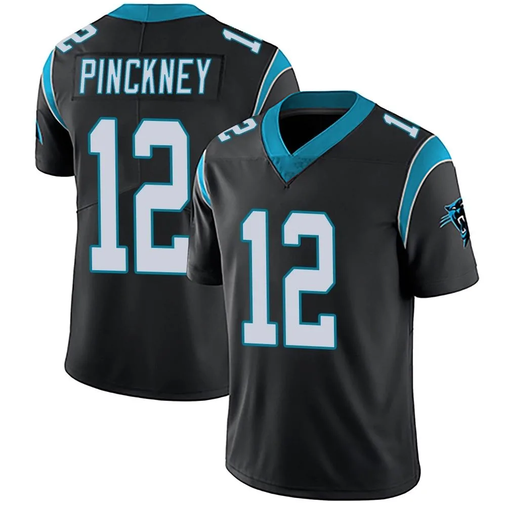 Men's Carolina Panthers Sam Pinckney Nike Team Color Vapor Untouchable Limited Black Jersey Men's Carolina Panthers Sam Pinckney Nike Team Color Vapor Untouchable Limited Black Jersey
