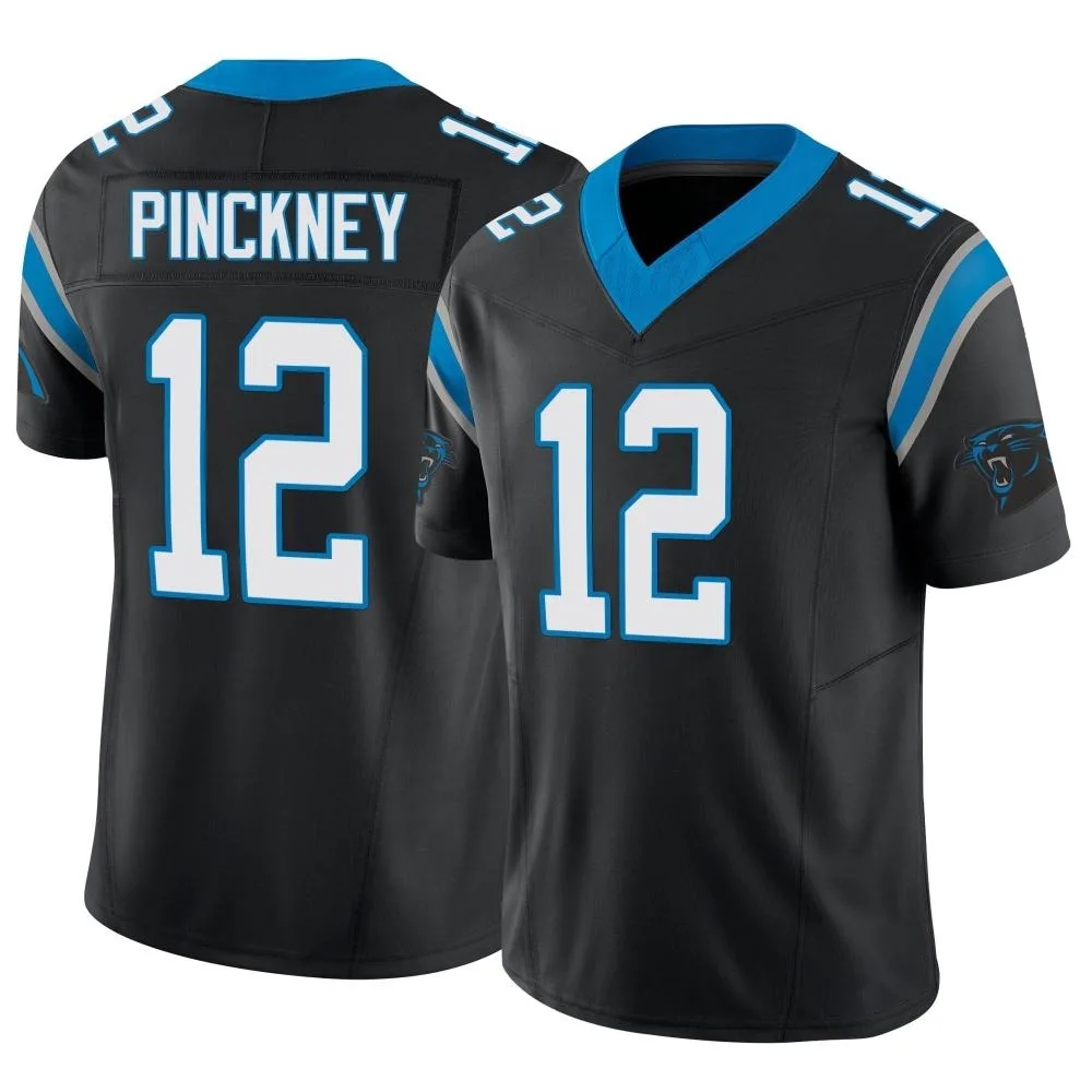 Men's Carolina Panthers Sam Pinckney Nike Vapor F.U.S.E. Limited Black Jersey Men's Carolina Panthers Sam Pinckney Nike Vapor F.U.S.E. Limited Black Jersey
