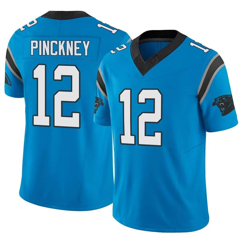 Men's Carolina Panthers Sam Pinckney Nike Vapor F.U.S.E. Limited Blue Jersey Men's Carolina Panthers Sam Pinckney Nike Vapor F.U.S.E. Limited Blue Jersey