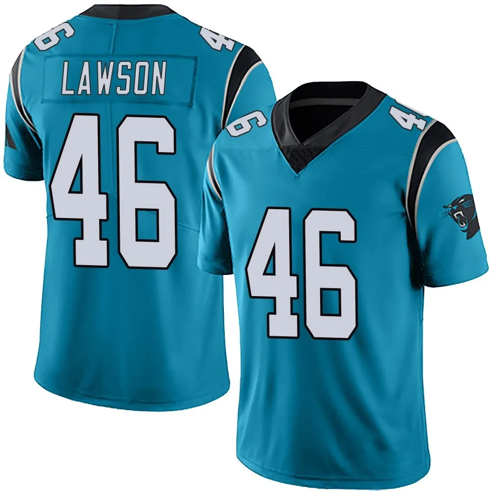 Men's Carolina Panthers Shaq Lawson Nike Alternate Vapor Untouchable Limited Blue Jersey Men's Carolina Panthers Shaq Lawson Nike Alternate Vapor Untouchable Limited Blue Jersey
