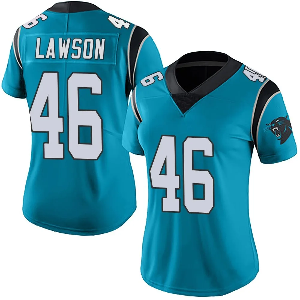 Women's Carolina Panthers Shaq Lawson Nike Alternate Vapor Untouchable Limited Blue Jersey Women's Carolina Panthers Shaq Lawson Nike Alternate Vapor Untouchable Limited Blue Jersey
