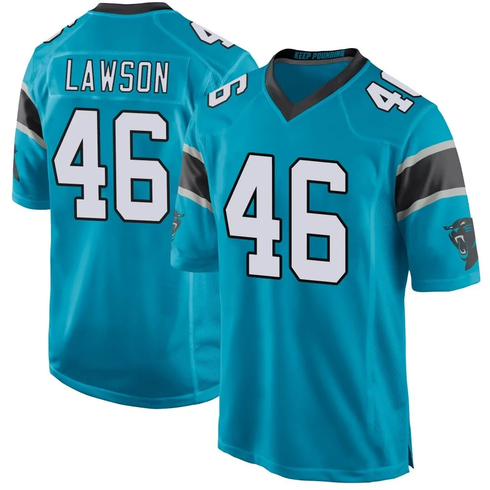 Youth Carolina Panthers Shaq Lawson Nike Alternate Game Blue Jersey Youth Carolina Panthers Shaq Lawson Nike Alternate Game Blue Jersey
