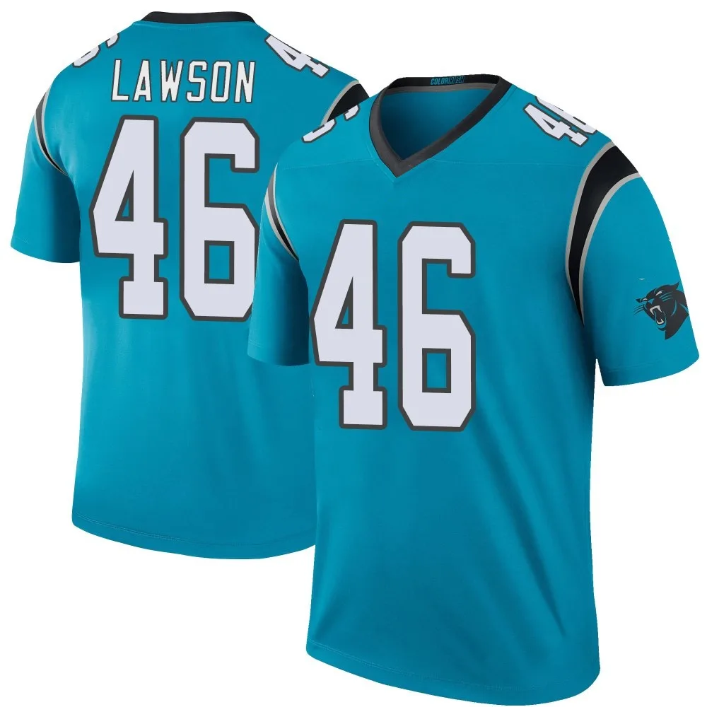 Youth Carolina Panthers Shaq Lawson Nike Color Rush Legend Blue Jersey Youth Carolina Panthers Shaq Lawson Nike Color Rush Legend Blue Jersey