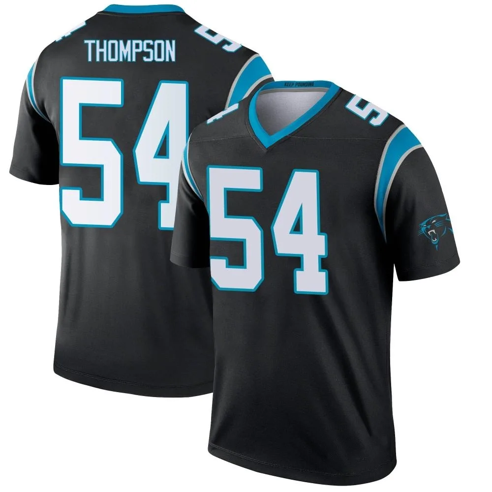 Men's Carolina Panthers Shaq Thompson Nike Legend Black Jersey Men's Carolina Panthers Shaq Thompson Nike Legend Black Jersey