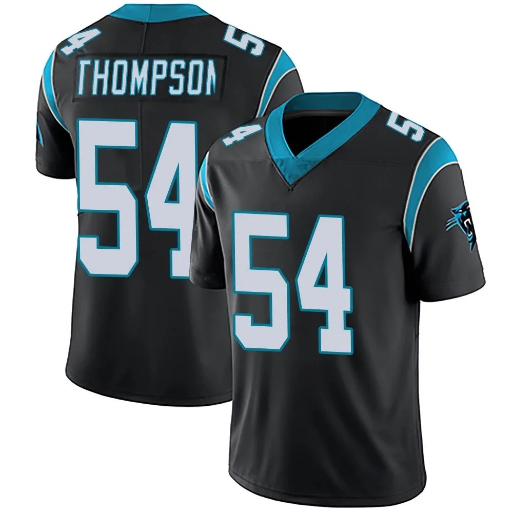 Men's Carolina Panthers Shaq Thompson Nike Team Color Vapor Untouchable Limited Black Jersey Men's Carolina Panthers Shaq Thompson Nike Team Color Vapor Untouchable Limited Black Jersey