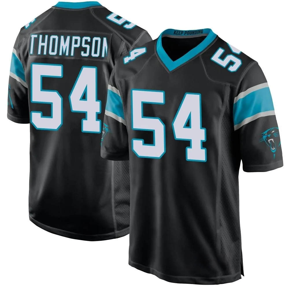 Youth Carolina Panthers Shaq Thompson Nike Team Color Game Black Jersey Youth Carolina Panthers Shaq Thompson Nike Team Color Game Black Jersey