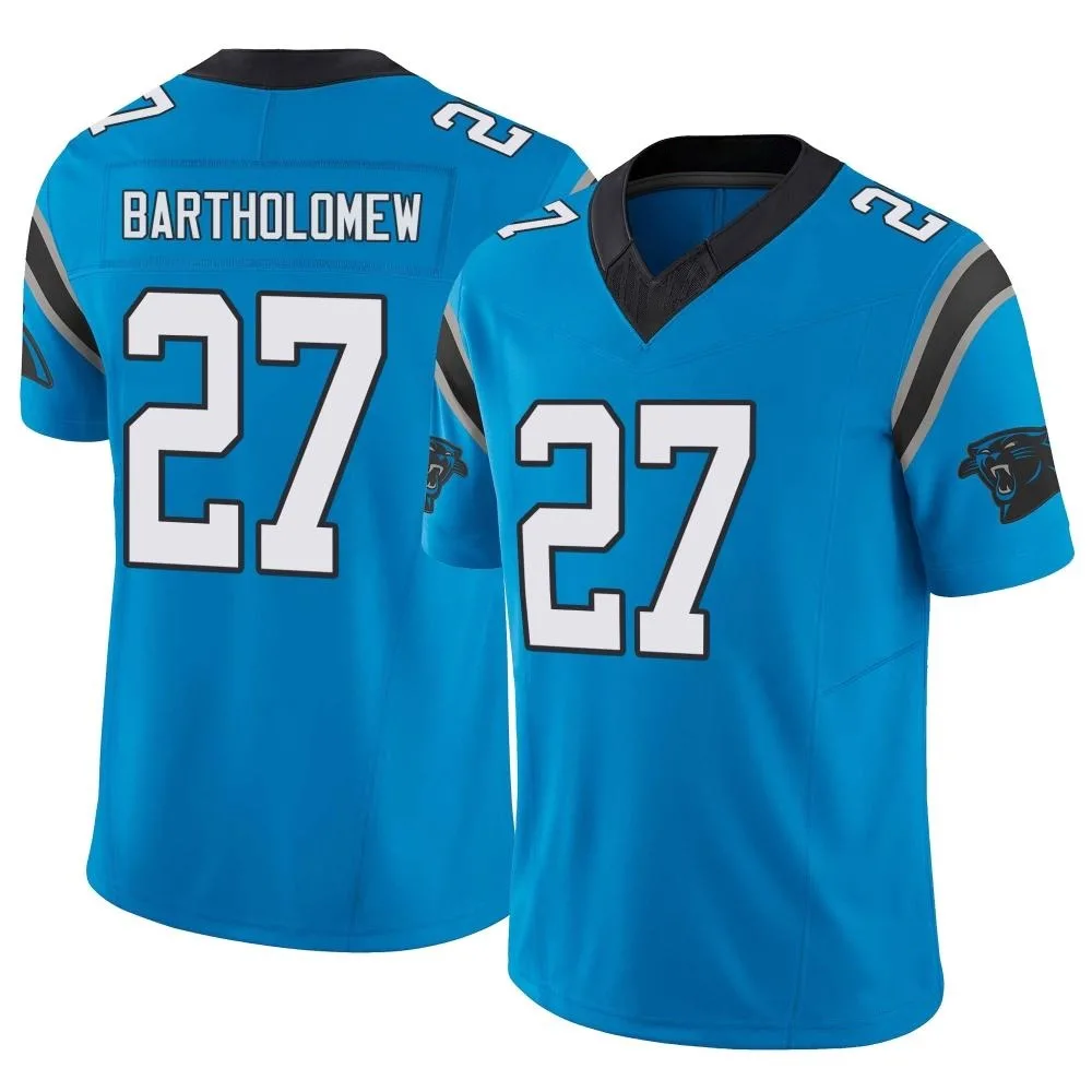 Men's Carolina Panthers Shemar Bartholomew Nike Vapor F.U.S.E. Limited Blue Jersey Men's Carolina Panthers Shemar Bartholomew Nike Vapor F.U.S.E. Limited Blue Jersey