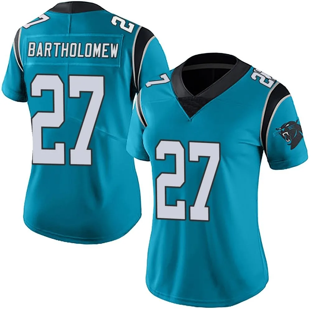Women's Carolina Panthers Shemar Bartholomew Nike Alternate Vapor Untouchable Limited Blue Jersey Women's Carolina Panthers Shemar Bartholomew Nike Alternate Vapor Untouchable Limited Blue Jersey