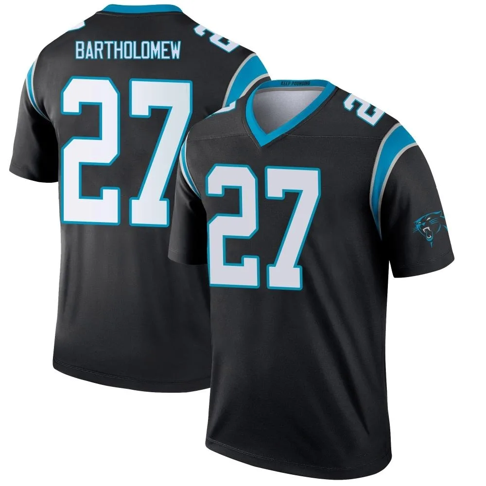 Youth Carolina Panthers Shemar Bartholomew Nike Legend Black Jersey Youth Carolina Panthers Shemar Bartholomew Nike Legend Black Jersey