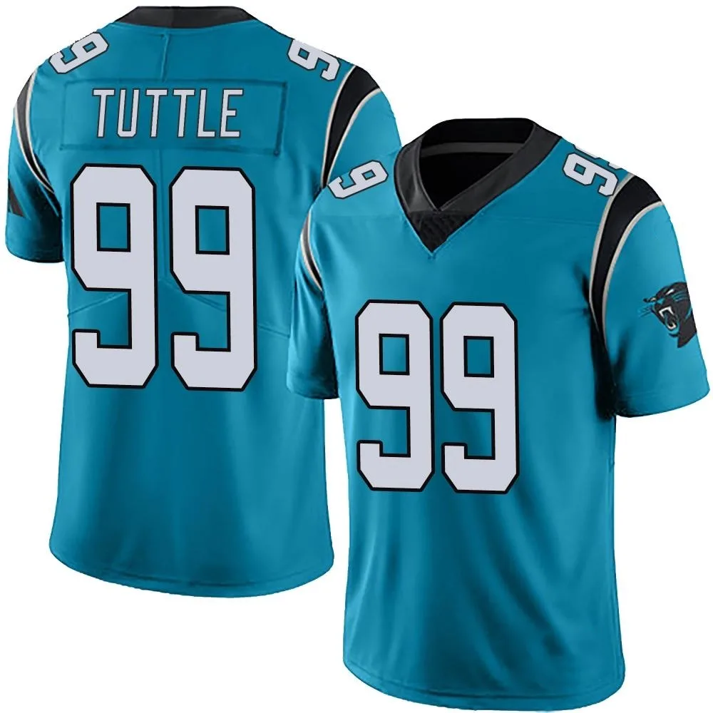 Men's Carolina Panthers Shy Tuttle Nike Alternate Vapor Untouchable Limited Blue Jersey Men's Carolina Panthers Shy Tuttle Nike Alternate Vapor Untouchable Limited Blue Jersey