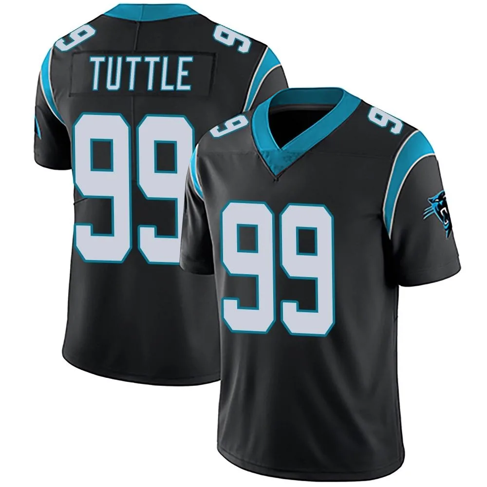Men's Carolina Panthers Shy Tuttle Nike Team Color Vapor Untouchable Limited Black Jersey Men's Carolina Panthers Shy Tuttle Nike Team Color Vapor Untouchable Limited Black Jersey